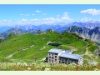 Bergstation der Zahnradbahn auf dem Rochers de Naye