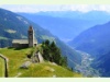 Kirche San Romerio, 800 Meter über dem Lago di Poschiavo