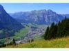 Blick auf Glarus vom Schilt aus