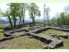 Archäologischer Park in Tremona Castello in Mendrisio