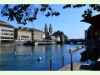 Grossmünster und Limmat von der Schipfe aus