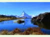 Stellisee in Zermatt im Herbst